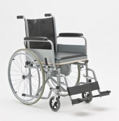 Кресло-коляска с санитарным оснащением для инвалидов "Armed" FS682