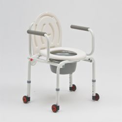 Кресло-коляска с санитарным оснащением для инвалидов "Armed" FS691