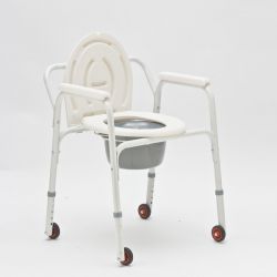 Кресло-коляска с санитарным оснащением для инвалидов "Armed" FS691S