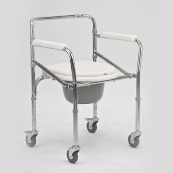 Кресло-коляска с санитарным оснащением для инвалидов "Armed" FS696