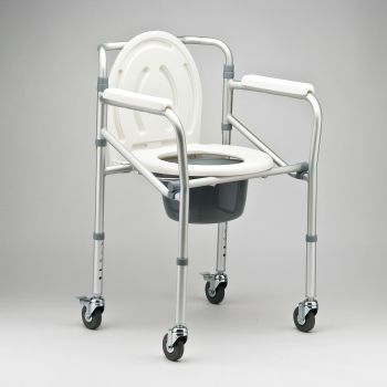 Кресло-коляска с санитарным оснащением для инвалидов "Armed" FS695S